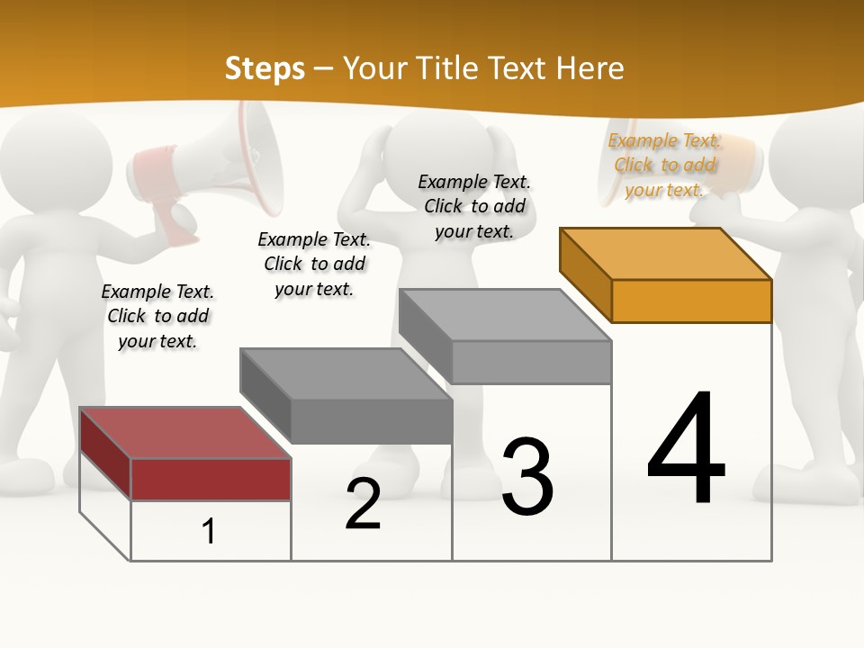 Say Idea Communicate PowerPoint Template
