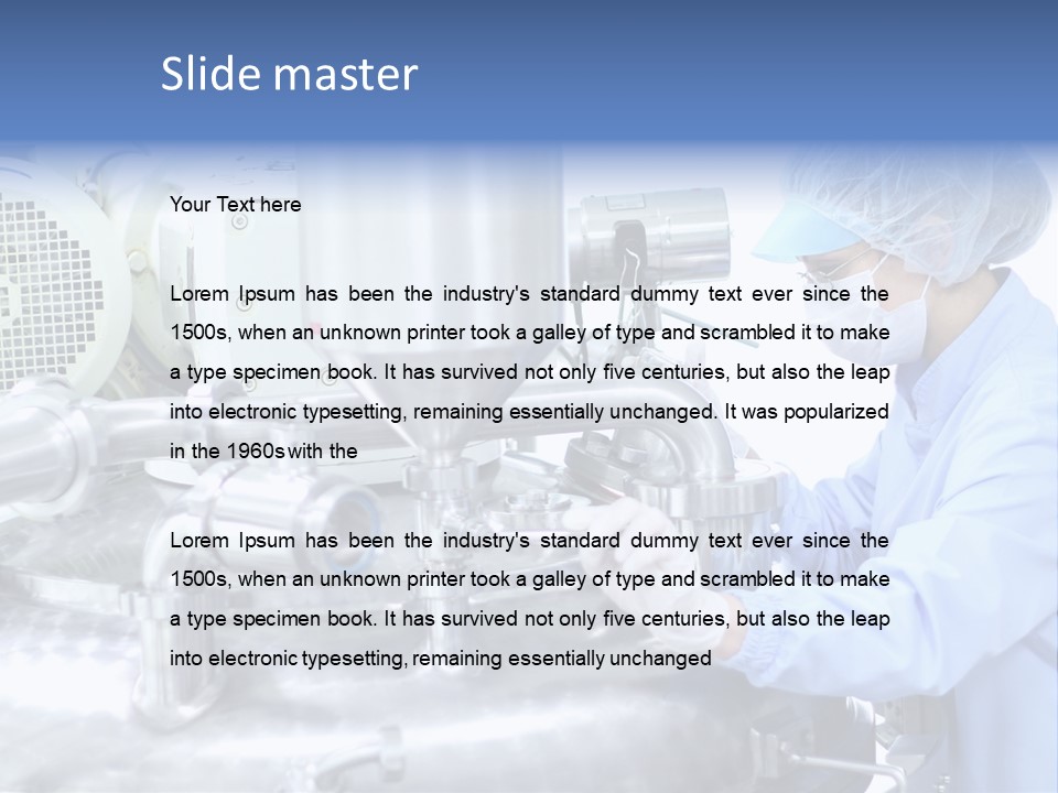 Chemistry Technology Background Patent PowerPoint Template