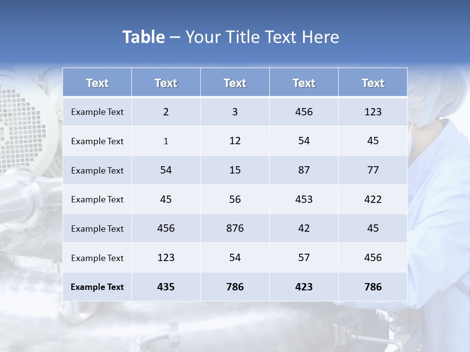 Chemistry Technology Background Patent PowerPoint Template