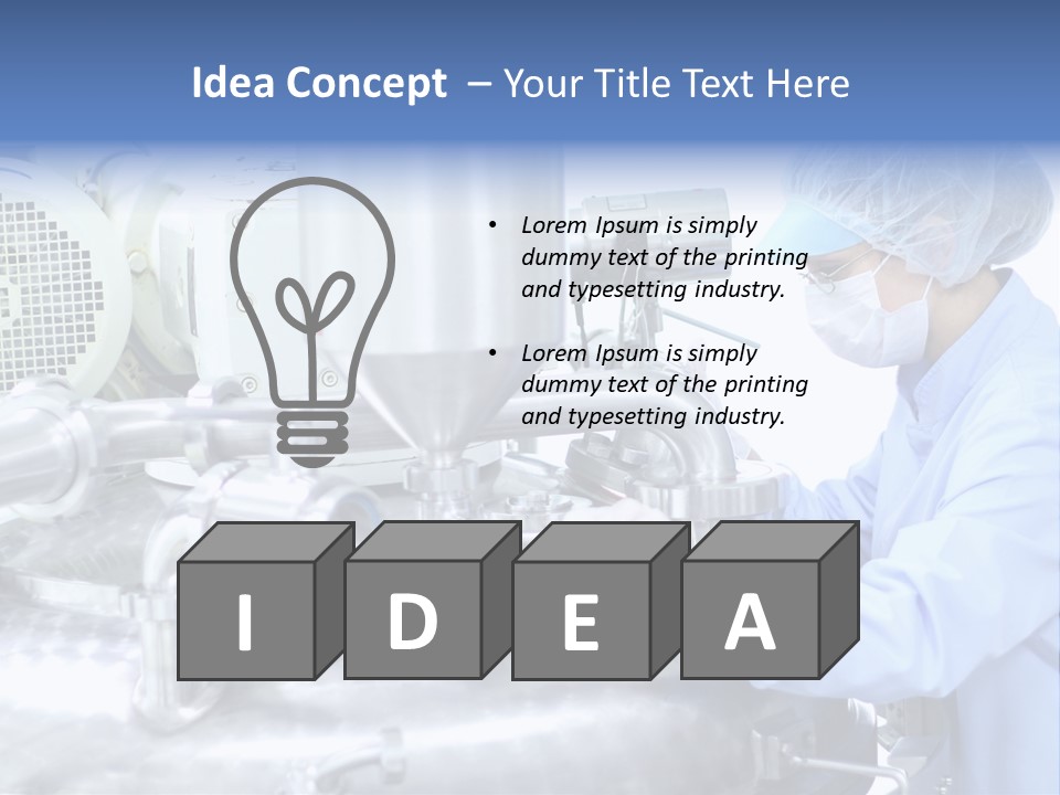 Chemistry Technology Background Patent PowerPoint Template