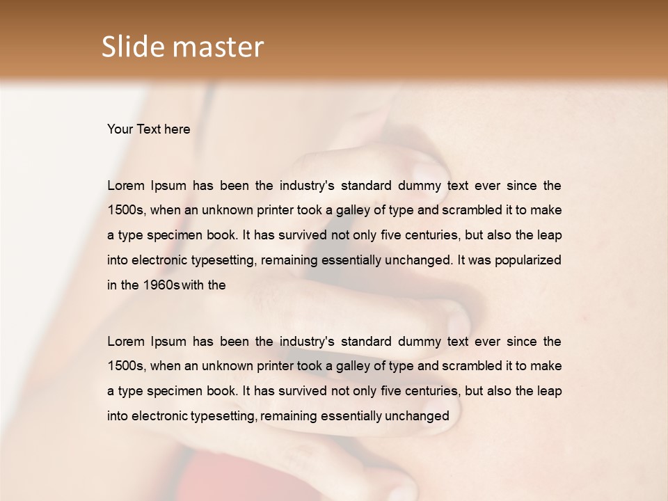 Dermatology Itch Allergic PowerPoint Template