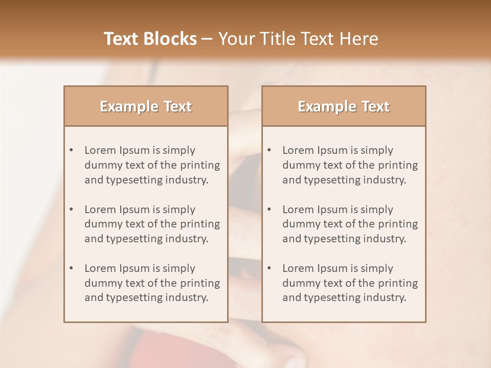 Dermatology Itch Allergic PowerPoint Template