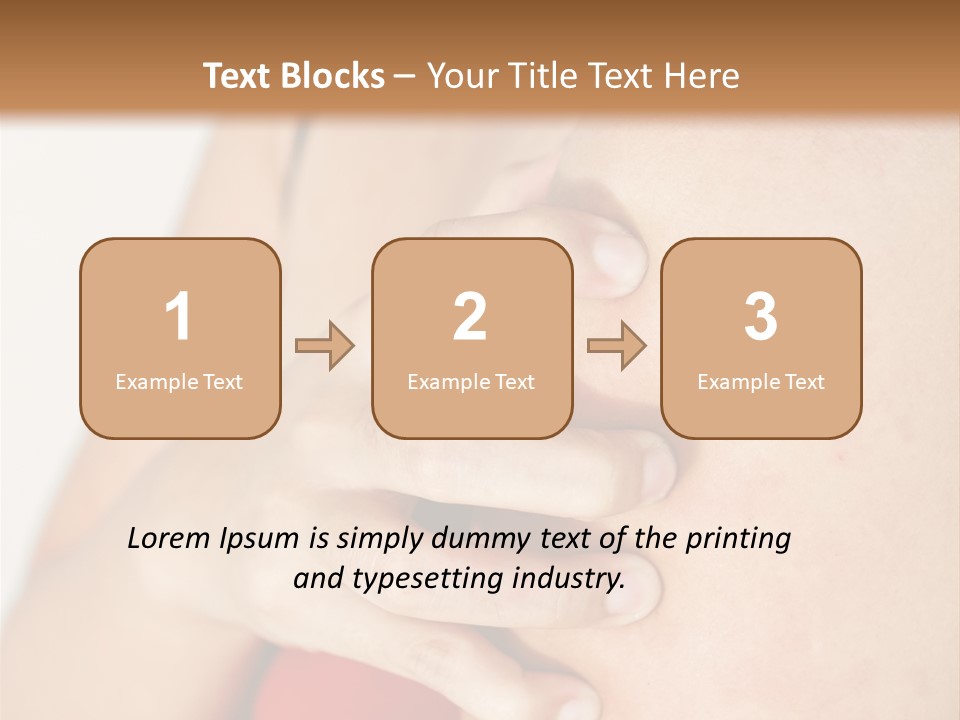 Dermatology Itch Allergic PowerPoint Template