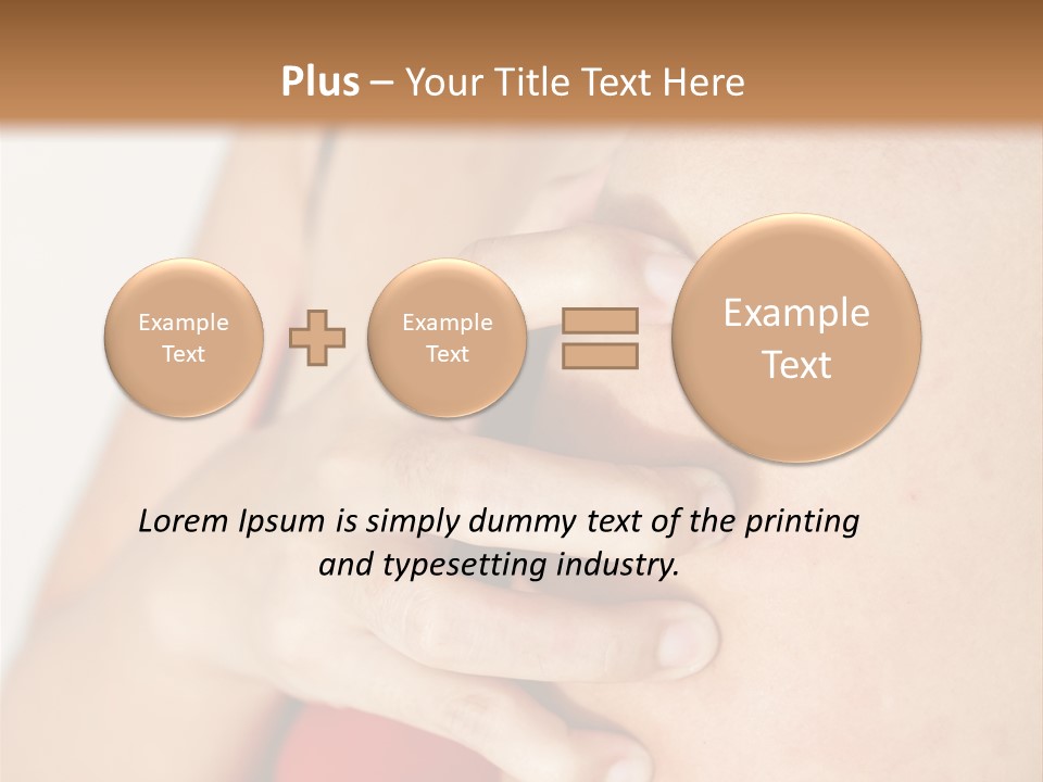 Dermatology Itch Allergic PowerPoint Template