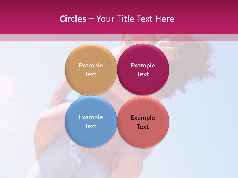 Adult Man Bonding PowerPoint Template