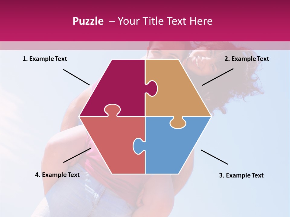 Adult Man Bonding PowerPoint Template