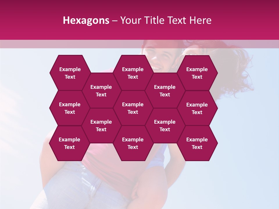 Adult Man Bonding PowerPoint Template