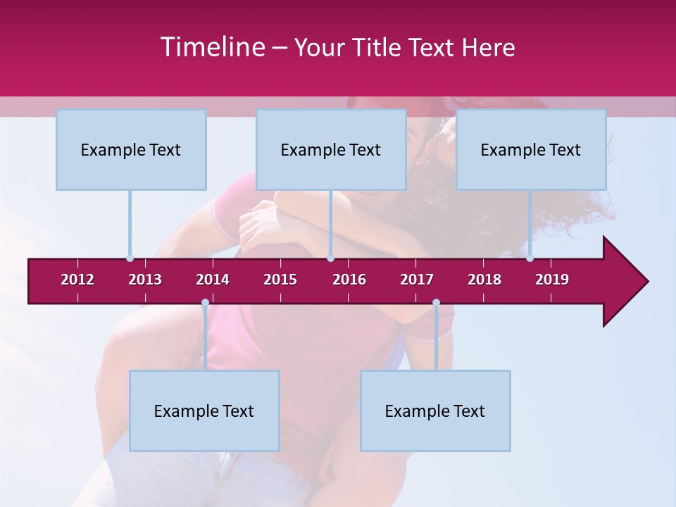 Adult Man Bonding PowerPoint Template