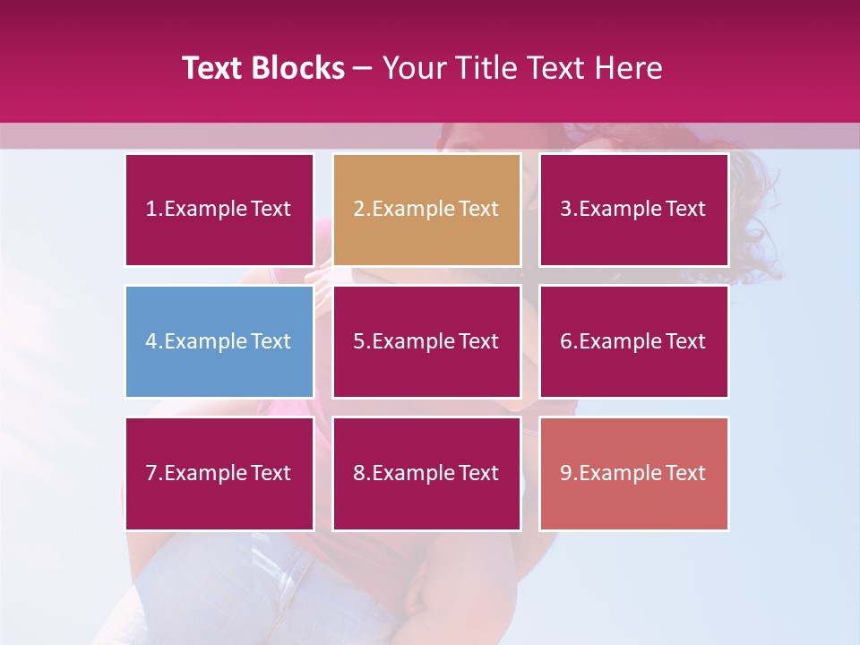 Adult Man Bonding PowerPoint Template