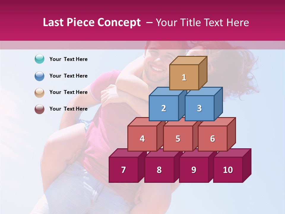 Adult Man Bonding PowerPoint Template