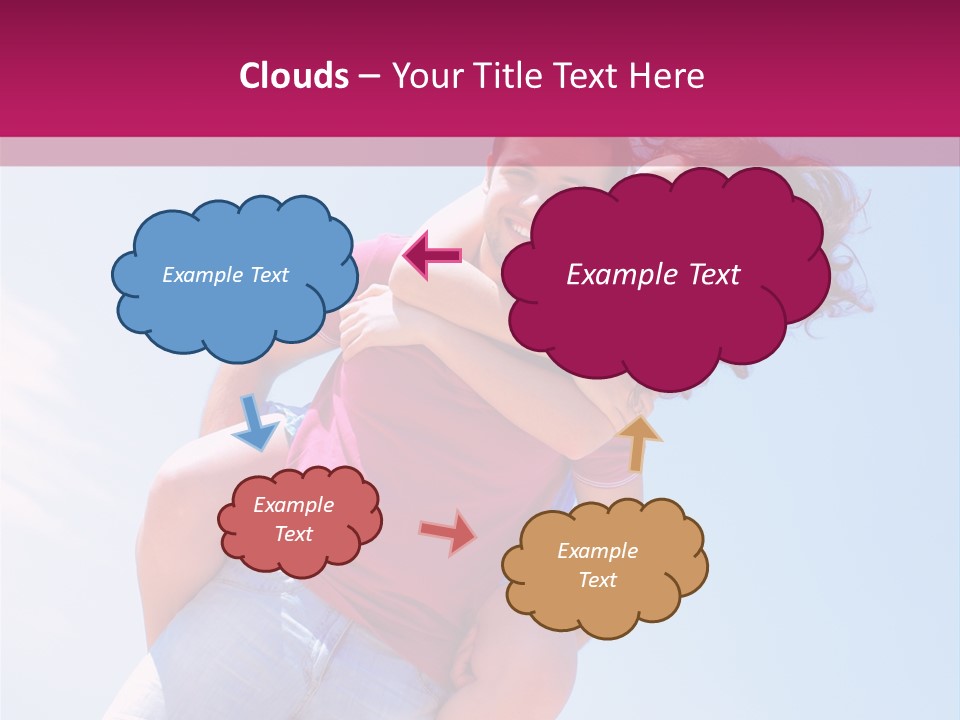 Adult Man Bonding PowerPoint Template