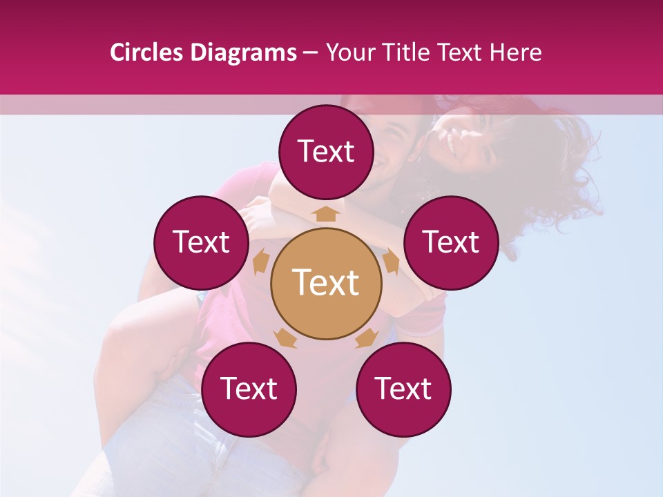 Adult Man Bonding PowerPoint Template