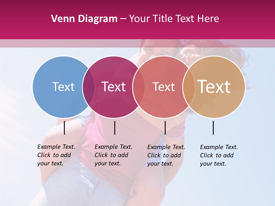 Adult Man Bonding PowerPoint Template