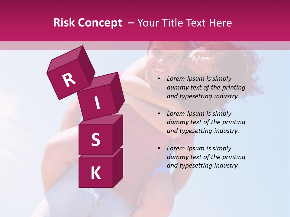 Adult Man Bonding PowerPoint Template