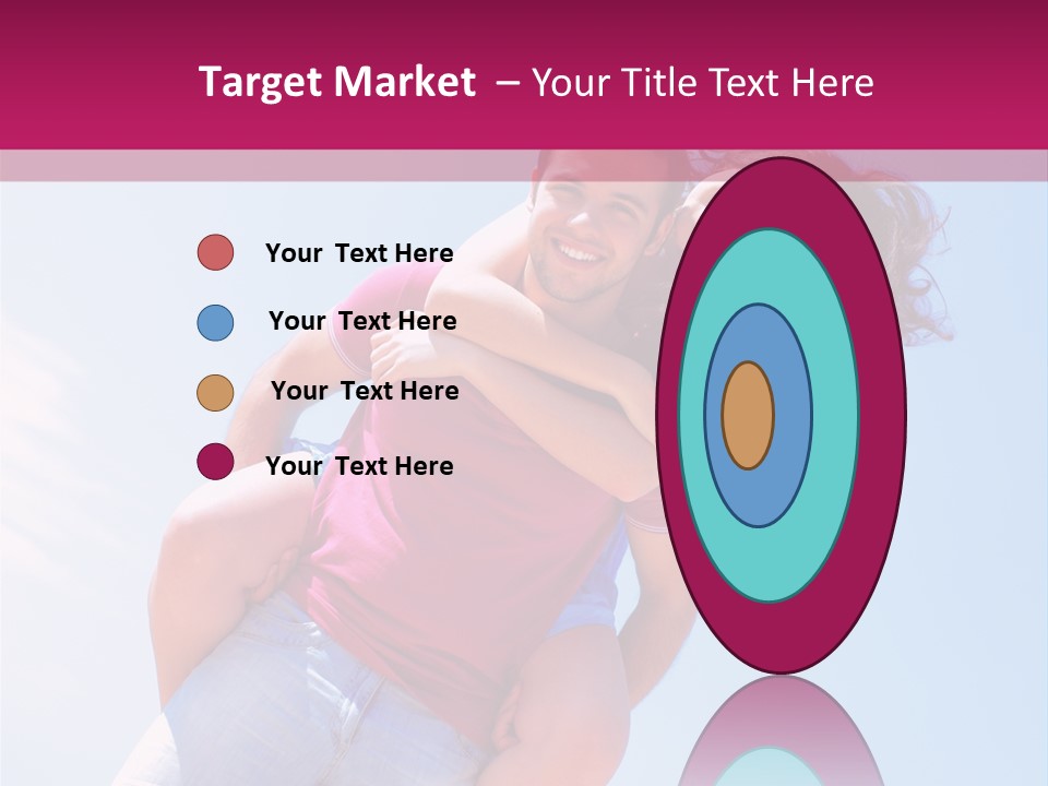 Adult Man Bonding PowerPoint Template