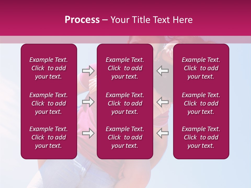 Adult Man Bonding PowerPoint Template