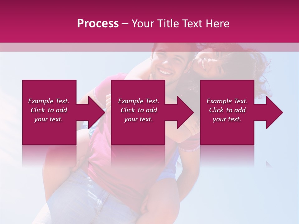 Adult Man Bonding PowerPoint Template