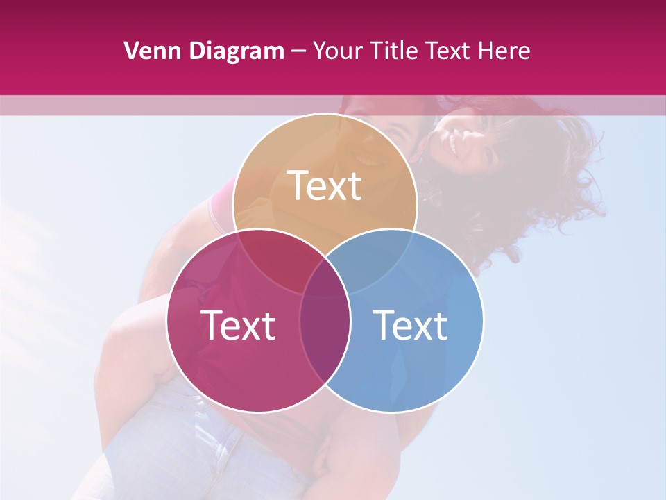 Adult Man Bonding PowerPoint Template