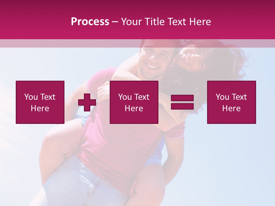 Adult Man Bonding PowerPoint Template