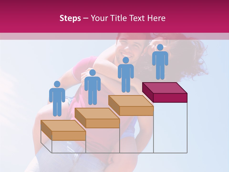 Adult Man Bonding PowerPoint Template