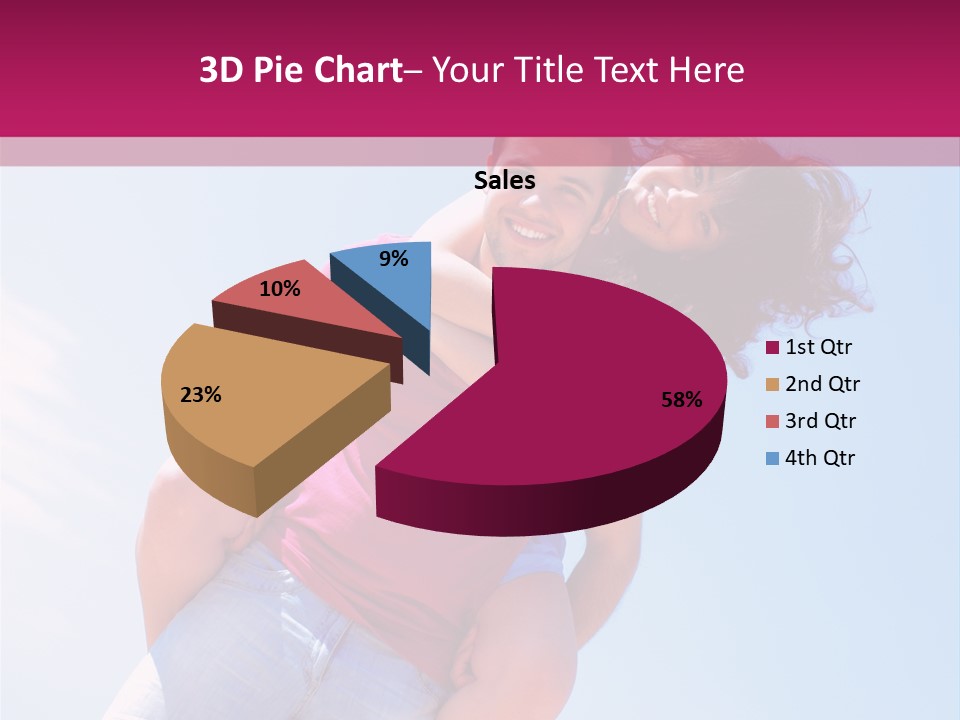 Adult Man Bonding PowerPoint Template
