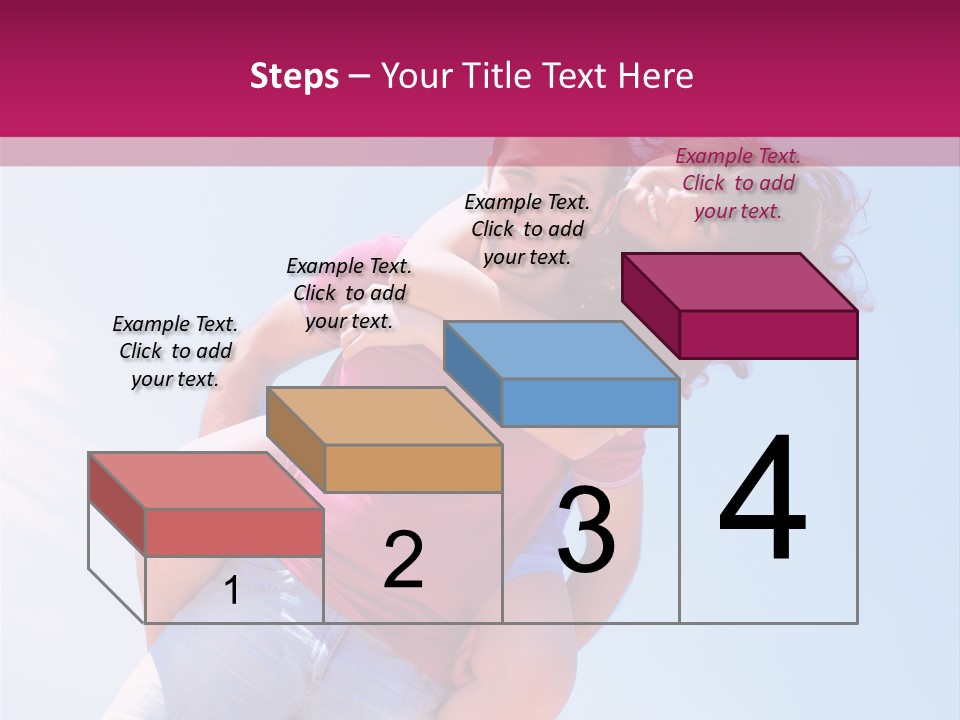 Adult Man Bonding PowerPoint Template