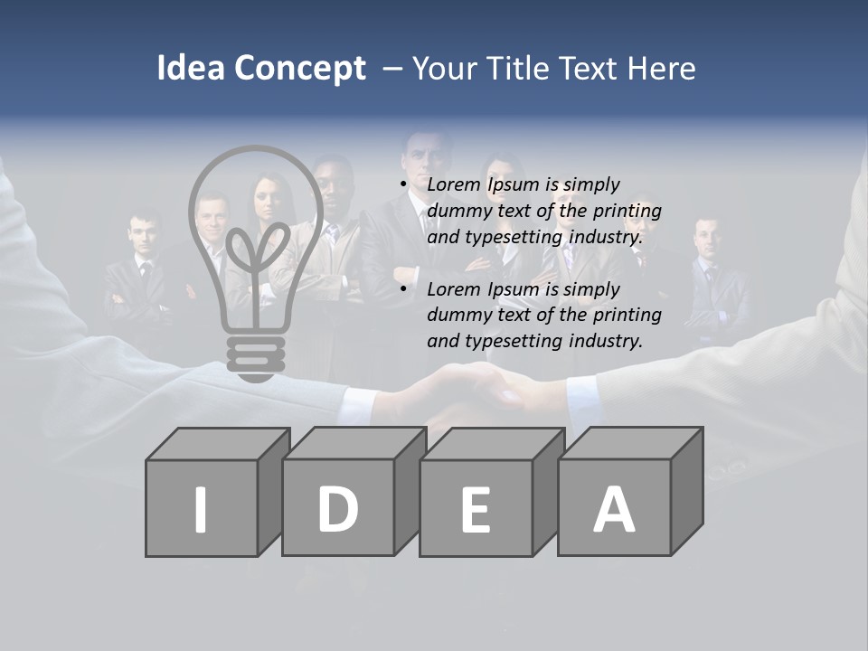 Cooperation Partner Corporate PowerPoint Template