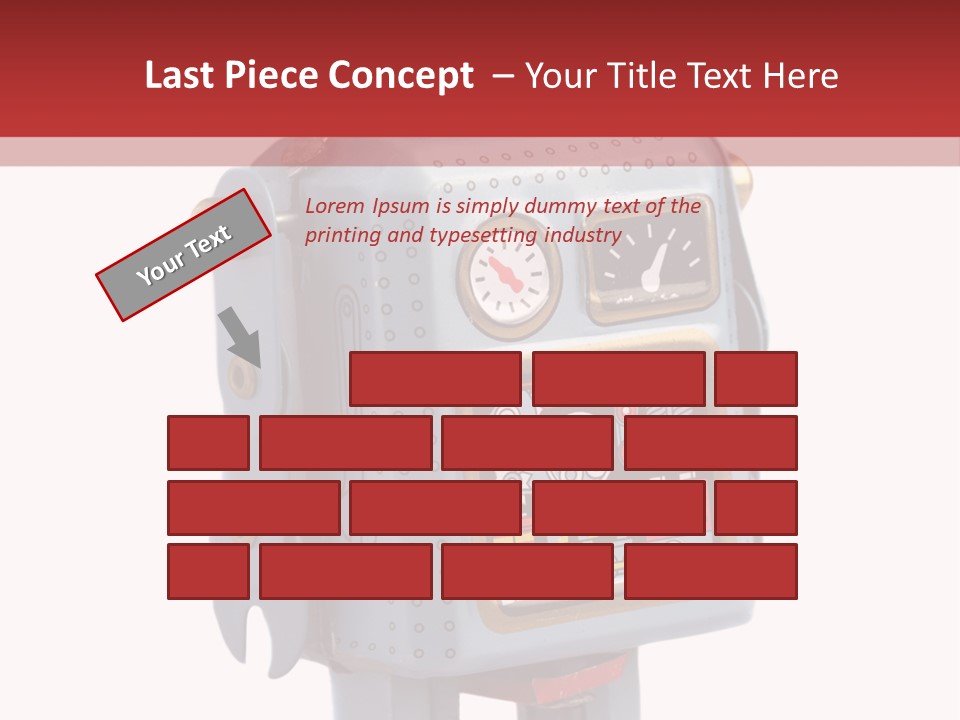 Happy Claws Standing PowerPoint Template