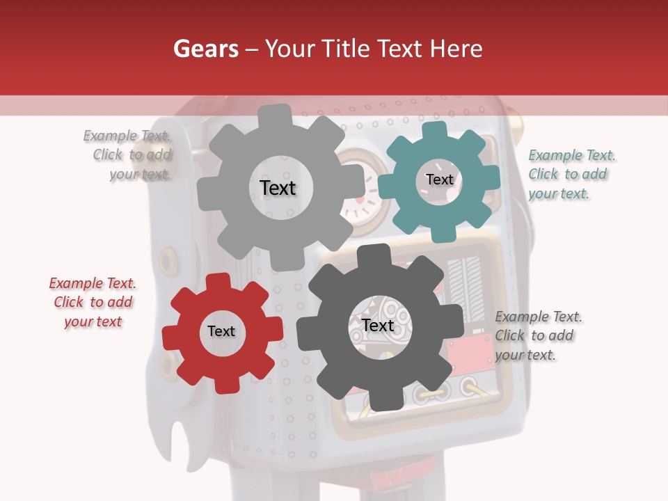 Happy Claws Standing PowerPoint Template