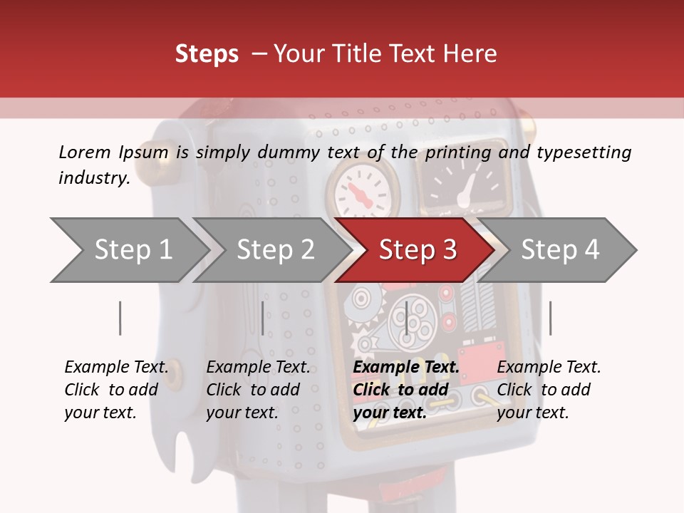 Happy Claws Standing PowerPoint Template