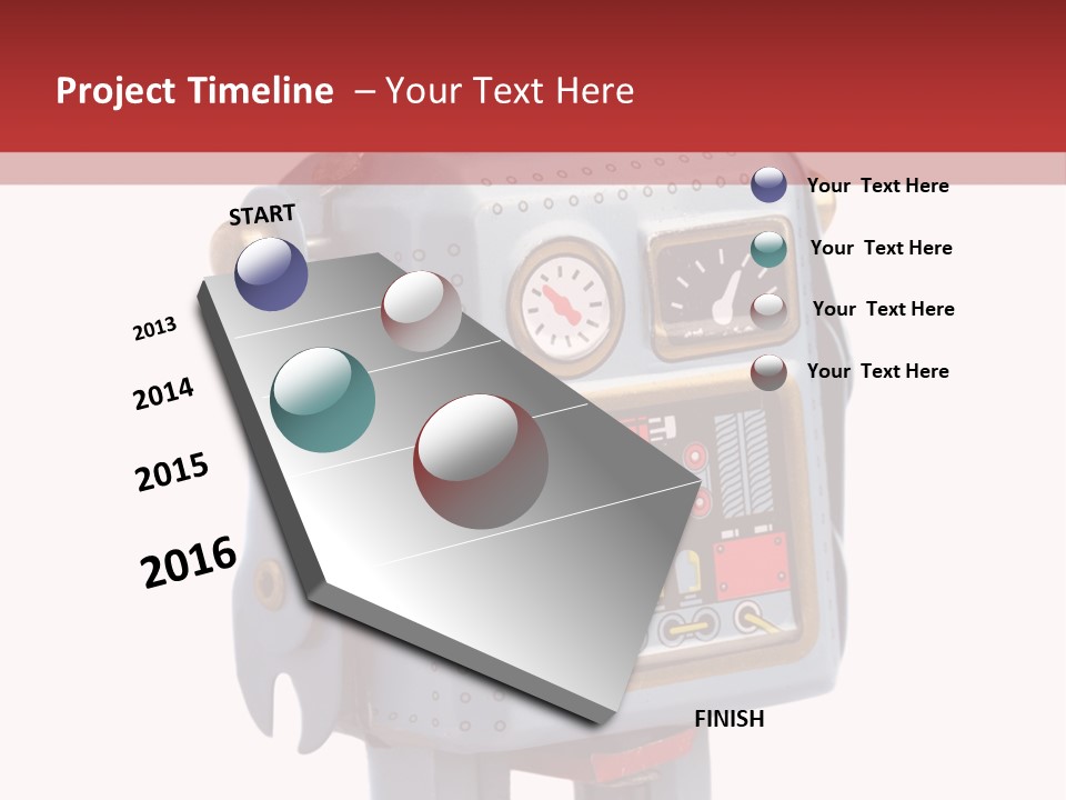 Happy Claws Standing PowerPoint Template