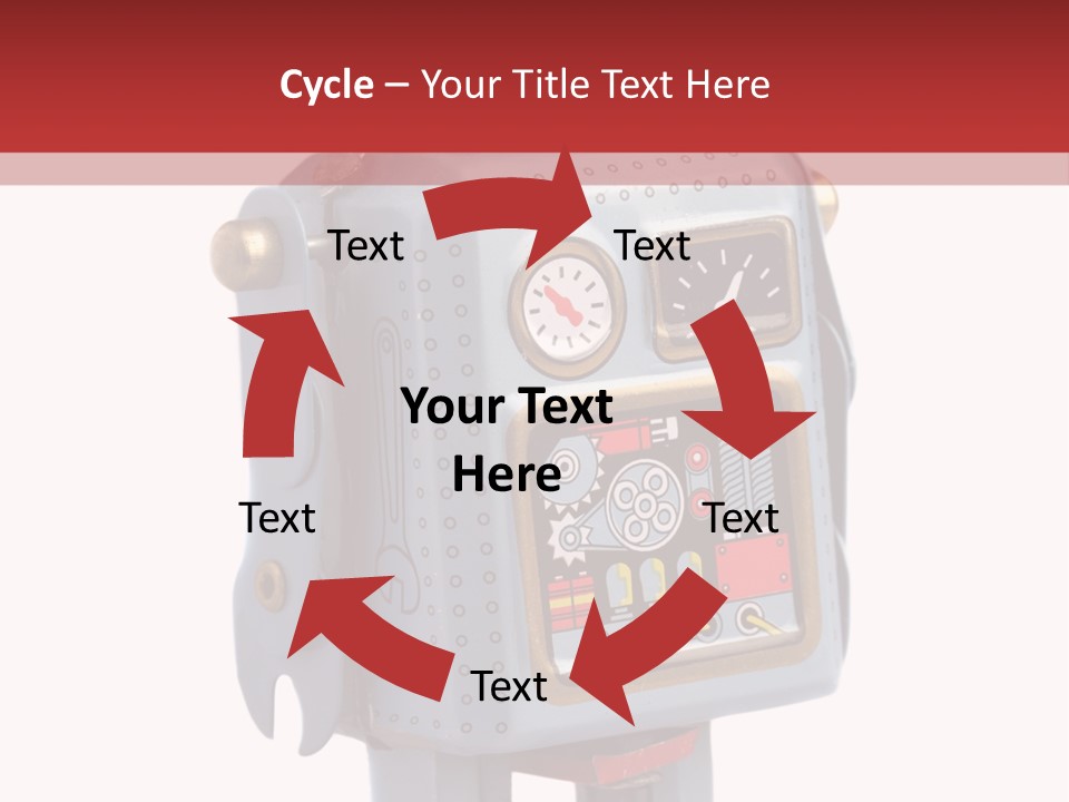 Happy Claws Standing PowerPoint Template