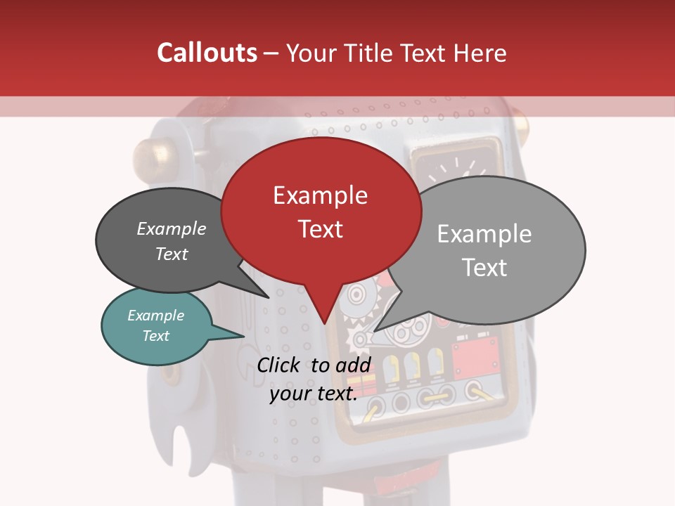 Happy Claws Standing PowerPoint Template