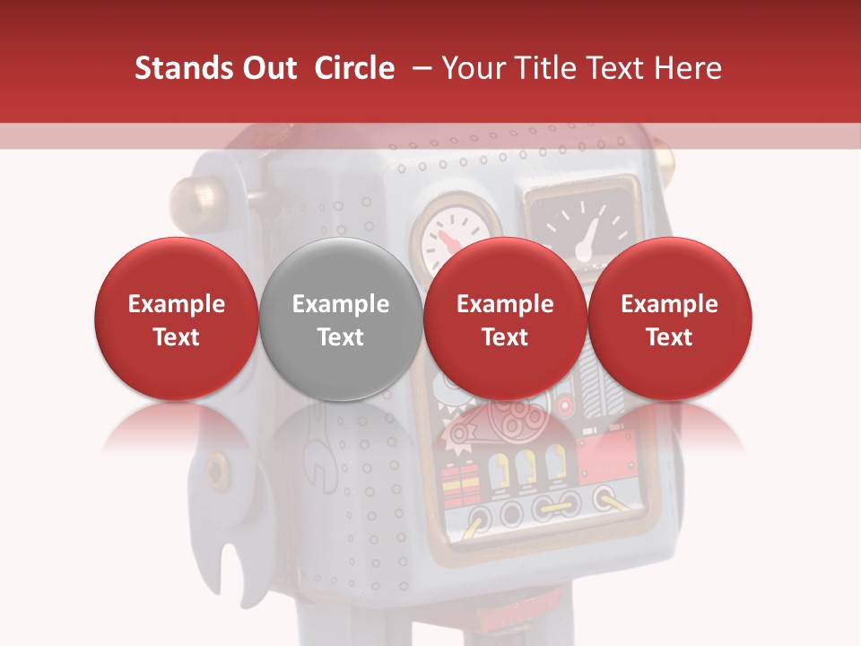 Happy Claws Standing PowerPoint Template