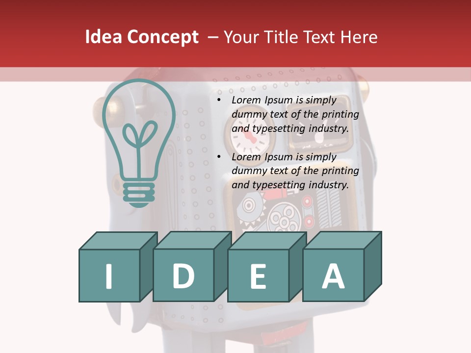 Happy Claws Standing PowerPoint Template