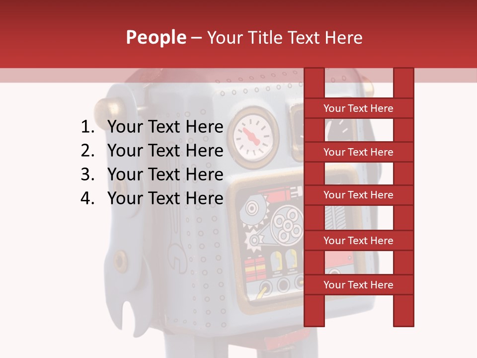 Happy Claws Standing PowerPoint Template