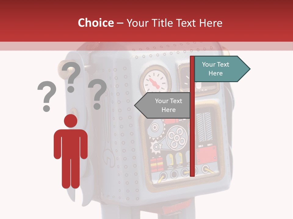 Happy Claws Standing PowerPoint Template