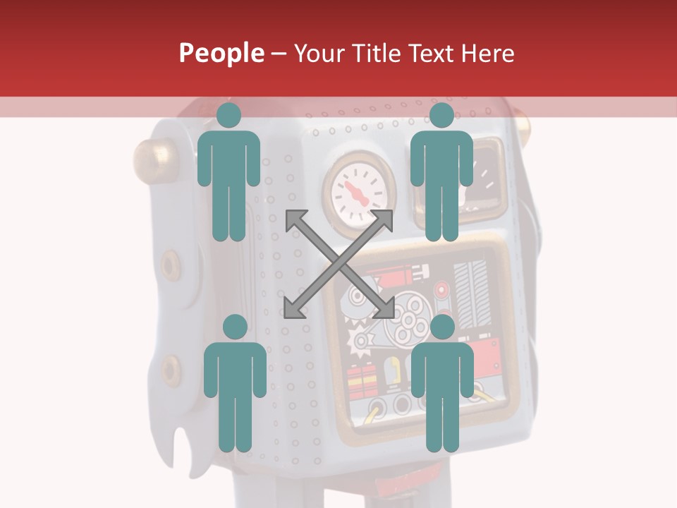 Happy Claws Standing PowerPoint Template