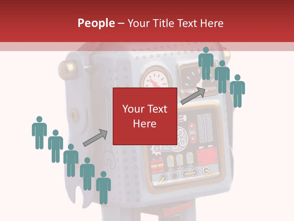 Happy Claws Standing PowerPoint Template