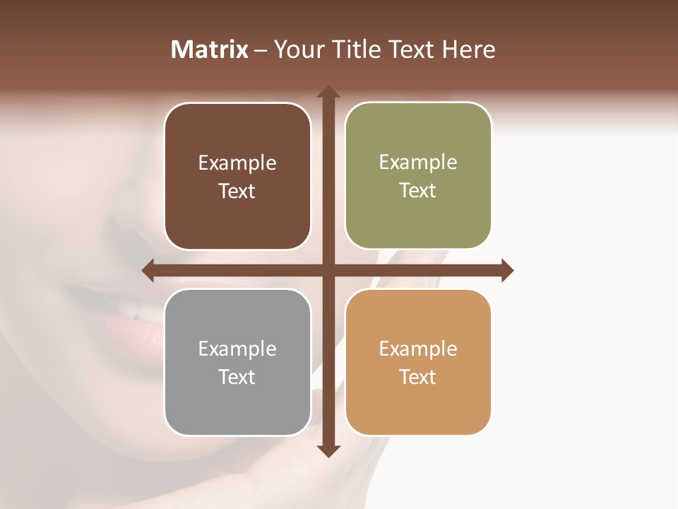 Hair Health Lady PowerPoint Template