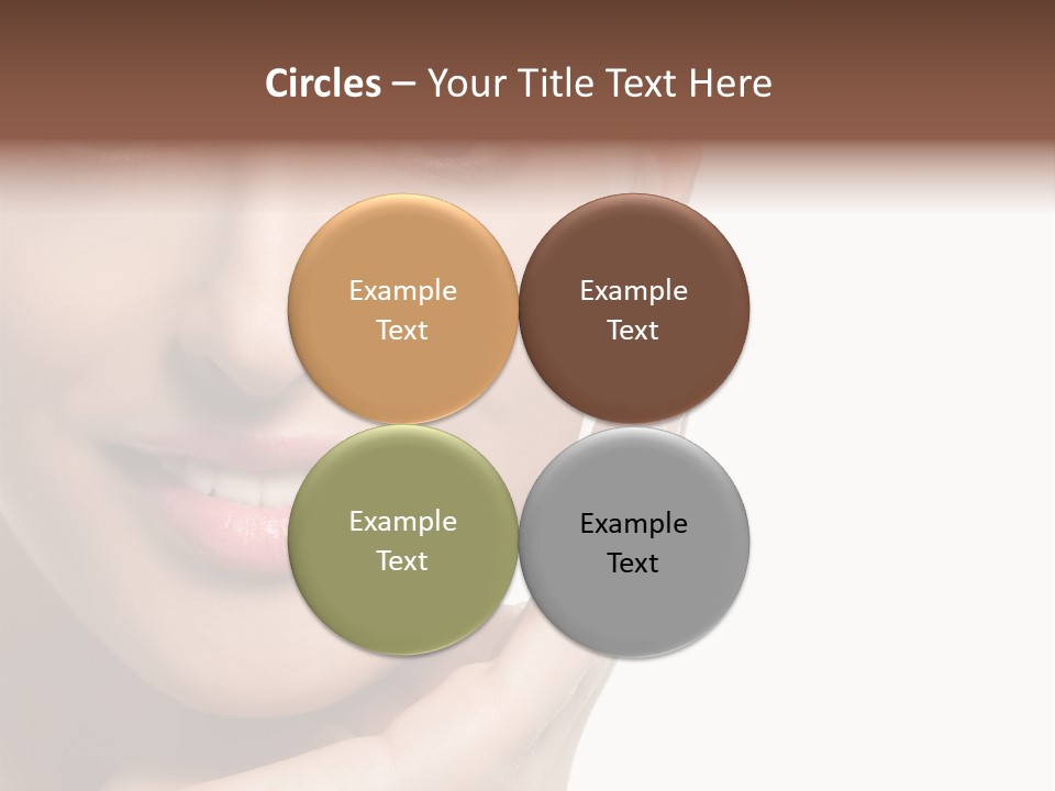 Hair Health Lady PowerPoint Template