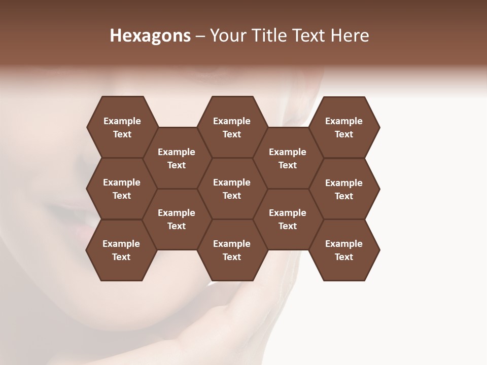 Hair Health Lady PowerPoint Template