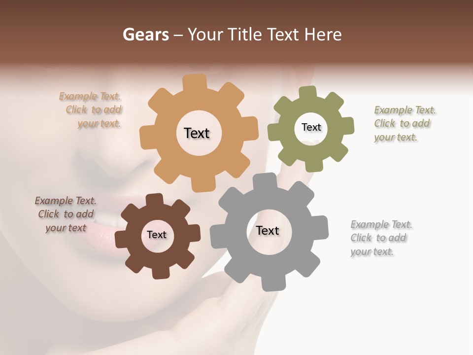 Hair Health Lady PowerPoint Template