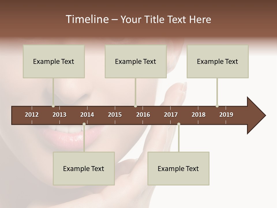 Hair Health Lady PowerPoint Template