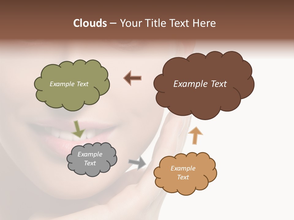 Hair Health Lady PowerPoint Template