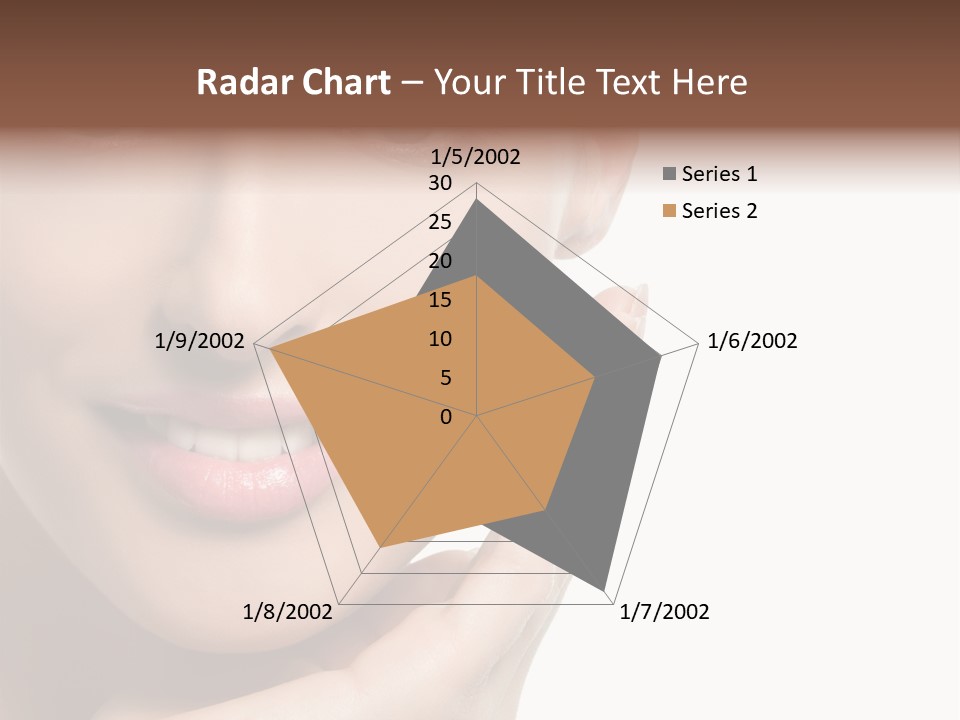 Hair Health Lady PowerPoint Template