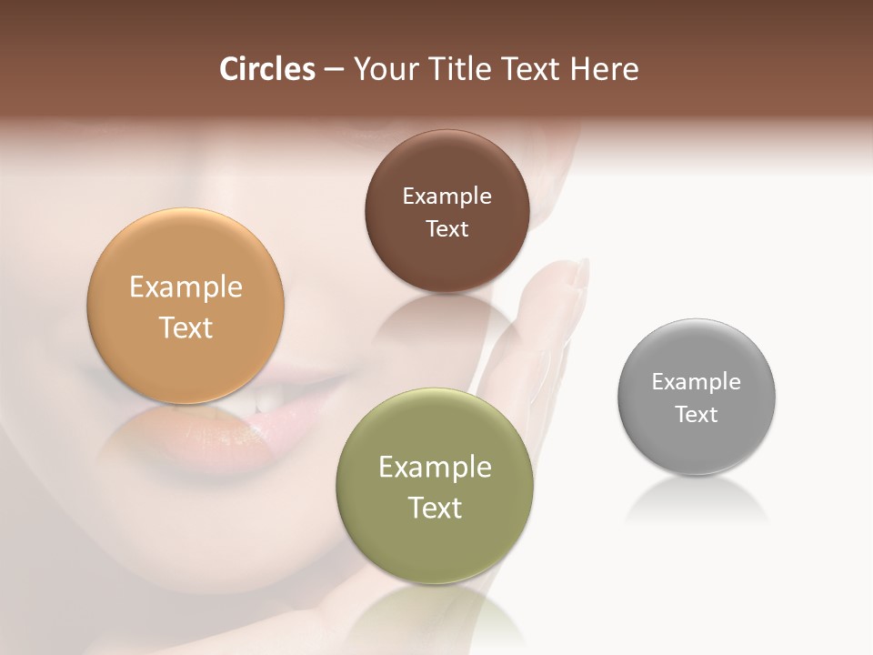 Hair Health Lady PowerPoint Template