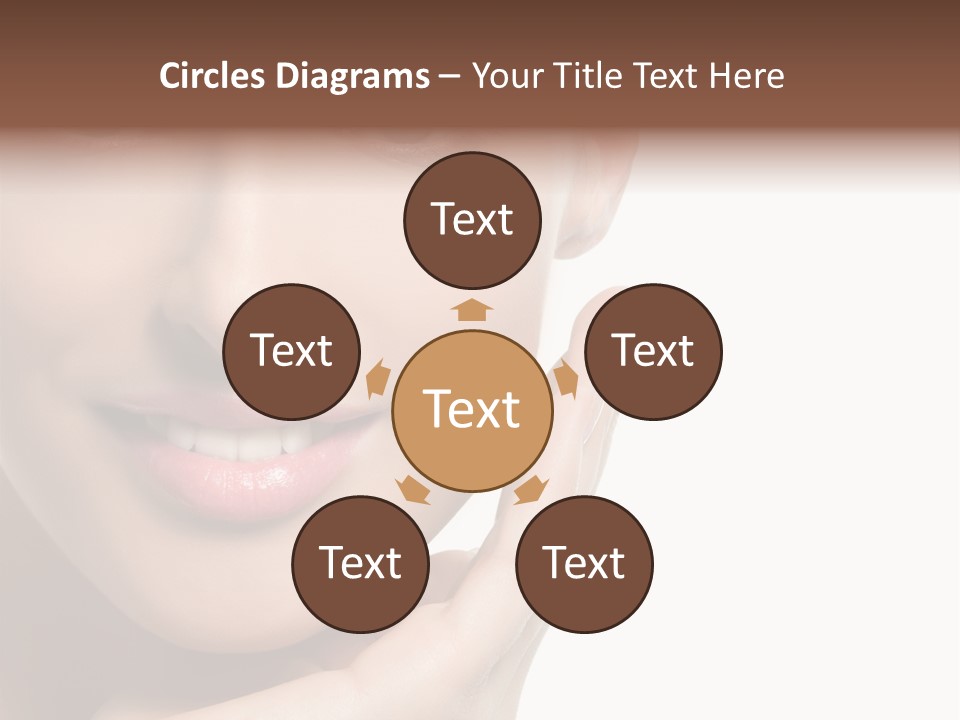 Hair Health Lady PowerPoint Template