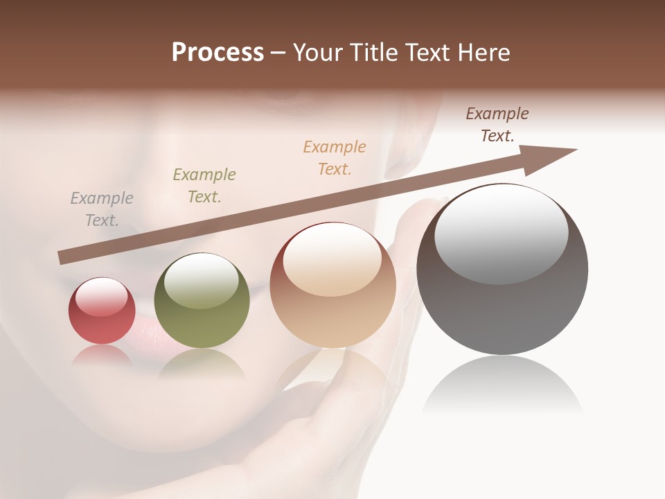 Hair Health Lady PowerPoint Template