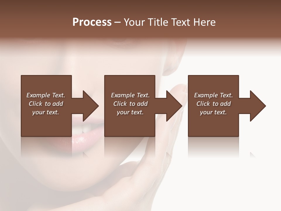 Hair Health Lady PowerPoint Template